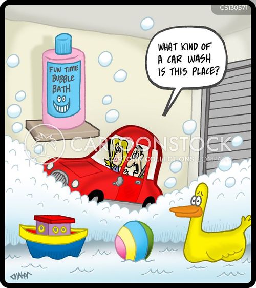 Carwashes Cartoons and Comics funny pictures from CartoonStock