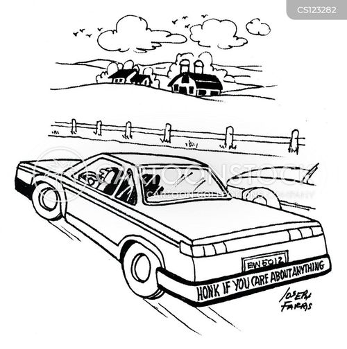 Car Horns Cartoons and Comics funny pictures from CartoonStock