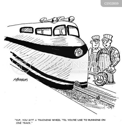 rail cartoon cartoon