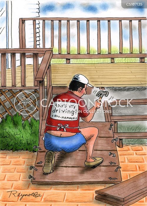 Decking Cartoons and Comics funny pictures from CartoonStock