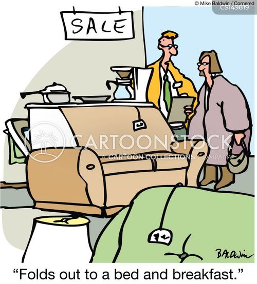 Sofabed Cartoons and Comics funny pictures from CartoonStock
