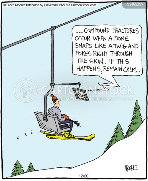 Skiing Holiday Cartoons and Comics funny pictures from CartoonStock
