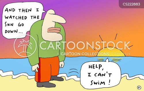 On The Beach Cartoons and Comics - funny pictures from CartoonStock