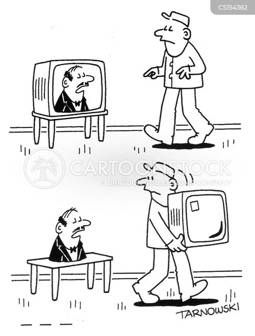 Televison Stands Cartoons and Comics funny pictures from CartoonStock