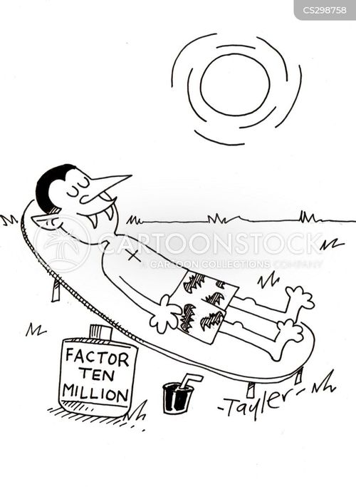 Sun Protection Cartoons and Comics funny pictures from CartoonStock