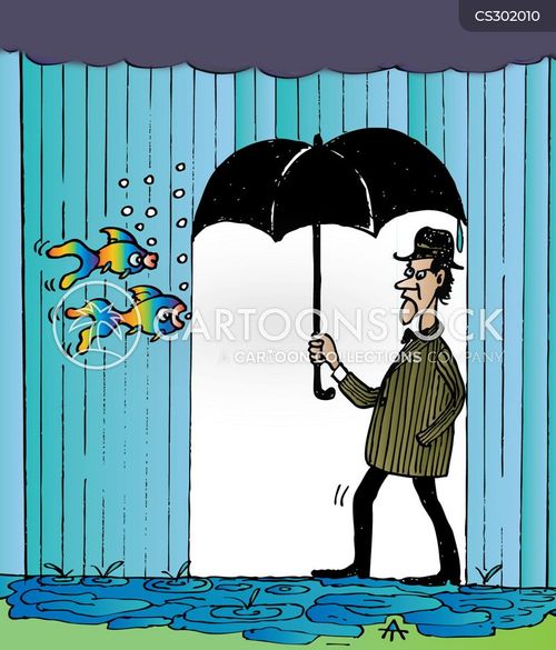 Heavy Rain Cartoons and Comics funny pictures from CartoonStock