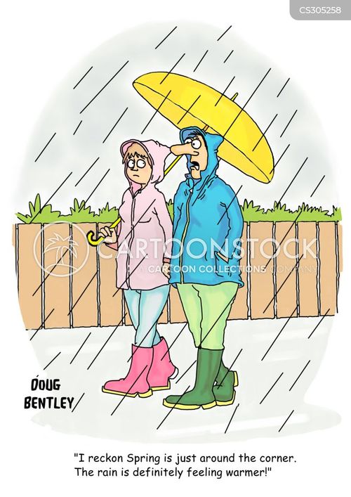 April Shower Cartoons and Comics - funny pictures from CartoonStock