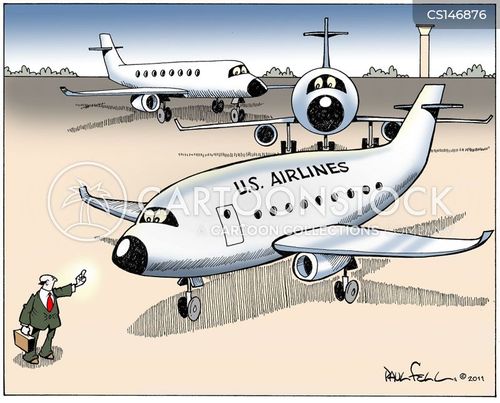 Airline Delays Cartoons and Comics - funny pictures from CartoonStock
