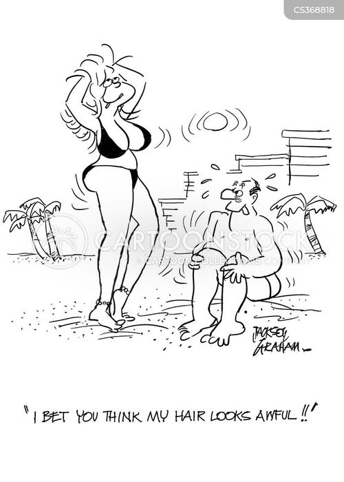 Funny bikini cartoons