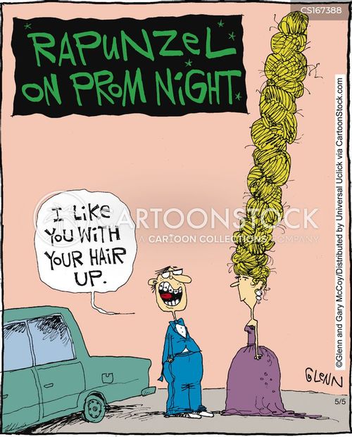 Hair Style Cartoons and Comics - funny pictures from CartoonStock