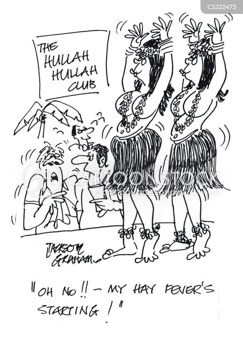 Grass Skirt Cartoons and Comics funny pictures from CartoonStock