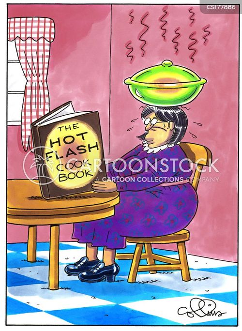 Hot Flushes Cartoons and Comics funny pictures from CartoonStock