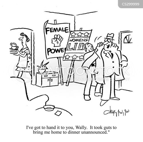 Independent Women Cartoons and Comics - funny pictures from CartoonStock