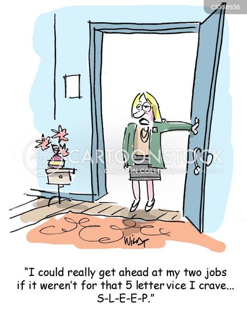 Two Jobs Cartoons and Comics funny pictures from CartoonStock