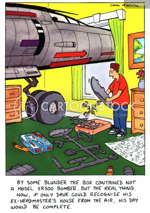 Model Kits Cartoons and Comics funny pictures from CartoonStock