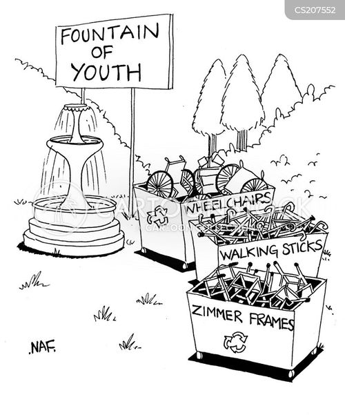 Fountain Of Youth Cartoons and Comics funny pictures from CartoonStock
