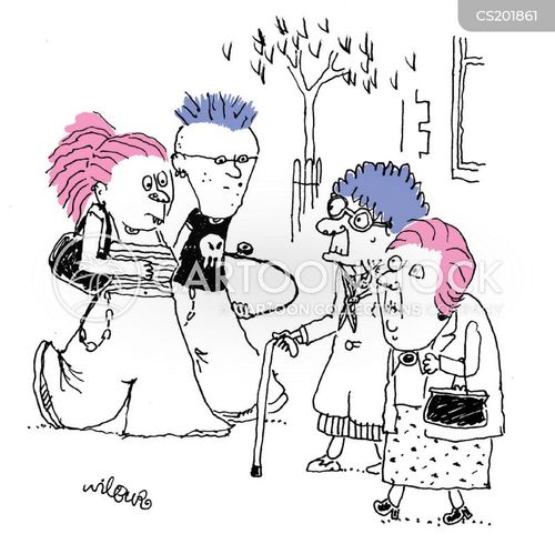 Hair Dyes Cartoons and Comics - funny pictures from CartoonStock