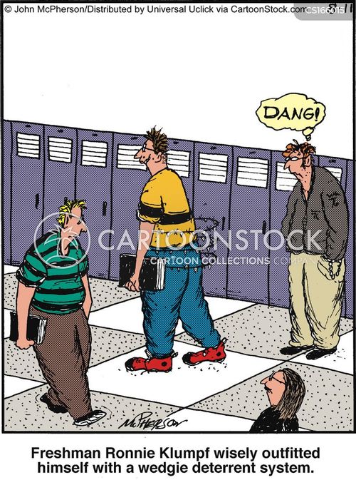Wedgie Cartoons And Comics Funny Pictures From Cartoonstock